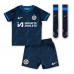 Billiga Chelsea Moises Caicedo #25 Barnkläder Borta fotbollskläder till baby 2023-24 Kortärmad (+ Korta byxor)